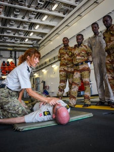 NATO, SOmalia Coast Guard training