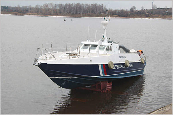 The Project 12150 MANGUST fast patrol boats are operated by Russian Navy, Federal Security Service (FSB) and Customs Service of Russia. Image courtesy of Vympel Shipyard JSC.