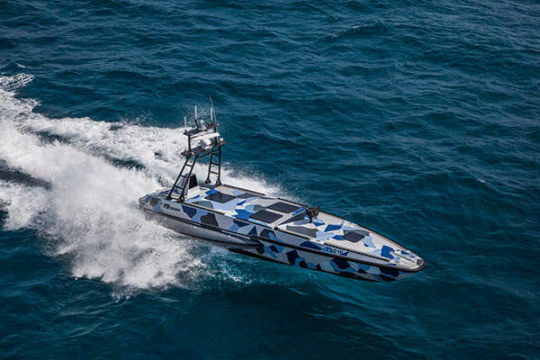 The Katana unmanned surface vessel is designed by Israel Aerospace Industries. Image: courtesy of Israel Aerospace Industries Ltd.