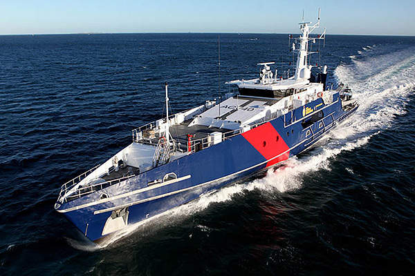 The keel for the first ship in the class, the Cape St George, was laid in June 2012.