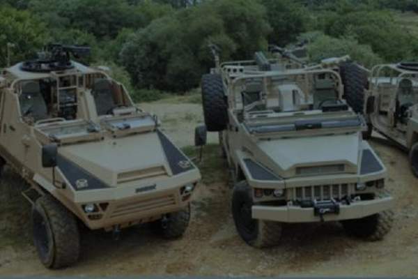 The ALTV Open cab series Torpedo variant (first from right).