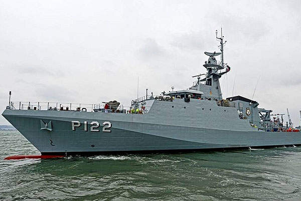 The P122 Araguari was launched in July 2010 and delivered to the Brazilian Navy in June 2013. Image courtesy of BAE Systems.