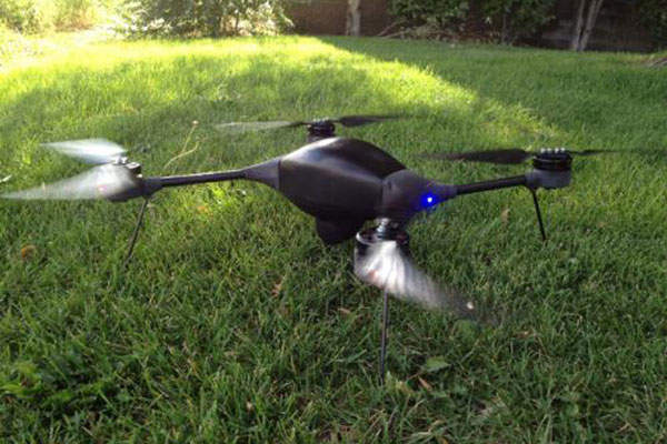 The Indago quad rotor UAS can fly at a speed of 48km/h. PRNewsFoto/Lockheed Martin.