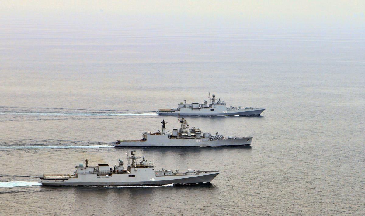 Indian Navy ships 