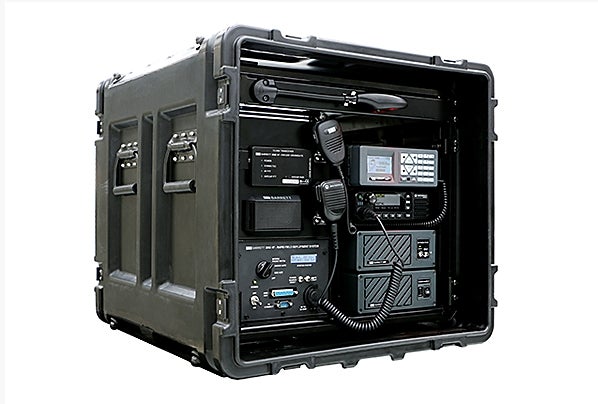 Barrett portable HF radio equipment